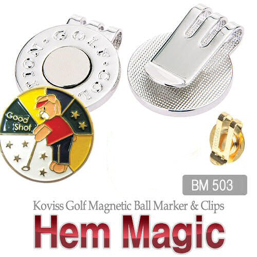 Koviss Golfbal Marker magnetische Clip