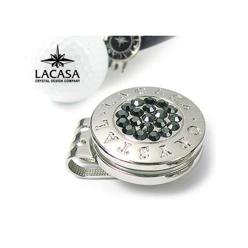 Jet Hematite black Crystal Golf Ball Marker Swarovski Elements,Crystal Golf Ballmarker Swarovski crystal stones elements,Crystal Golfballmarker gift present golf event tournament prize,crystal golfballmarker glamorous elegant golf accessory,powerful magnet clip stainless steel